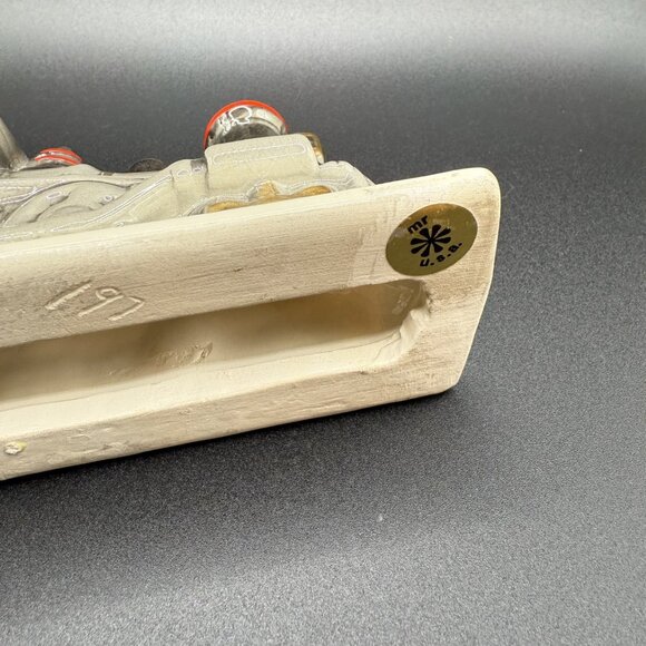 Vintage Ceramic Lighted Train Station & Train by Mr. USA - Picture 11 of 15